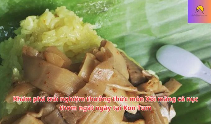 Khám phá trải nghiệm thưởng thức món Xôi măng cá nục thơm ngất ngây tại Kon Tum