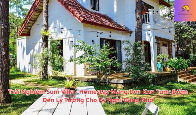 Trải Nghiệm Sum Villa - Homestay Măng Đen Kon Tum: Điểm Đến Lý Tưởng Cho Kỳ Nghỉ Đáng Nhớ